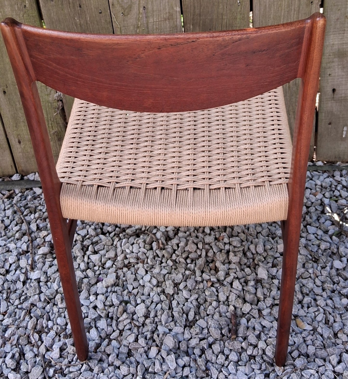 MCM 4 chairs by Arne Wahl Iversen for Glyngøre Stolefabrik