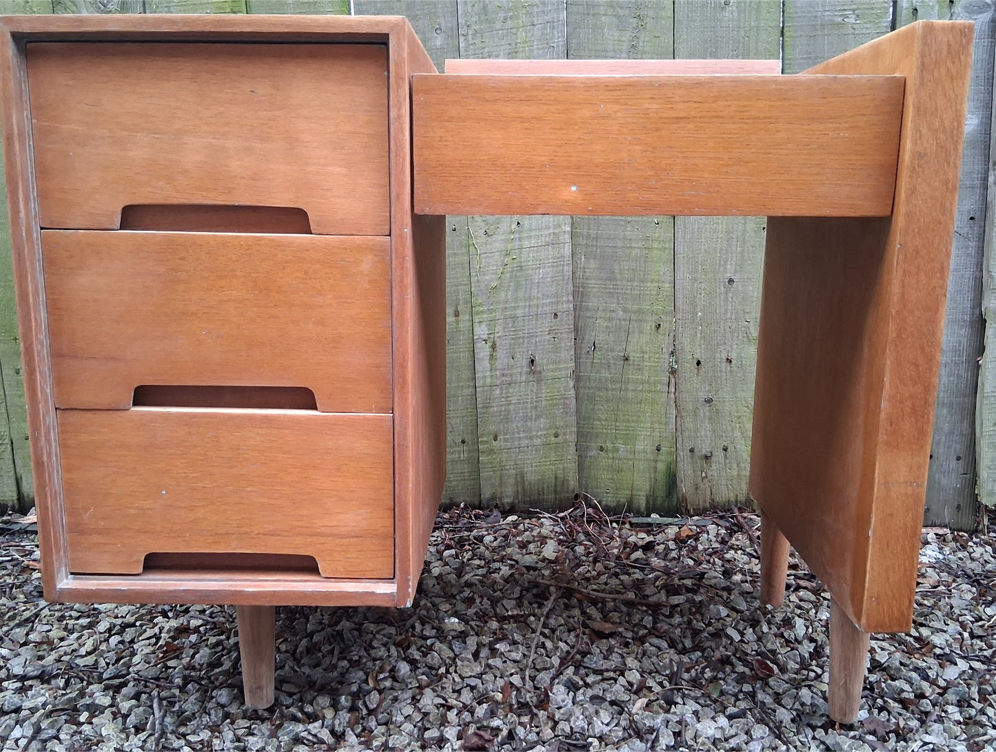 MCM Small Stag C Range light oak desk / dressing Table by John and Sylvia Reid
