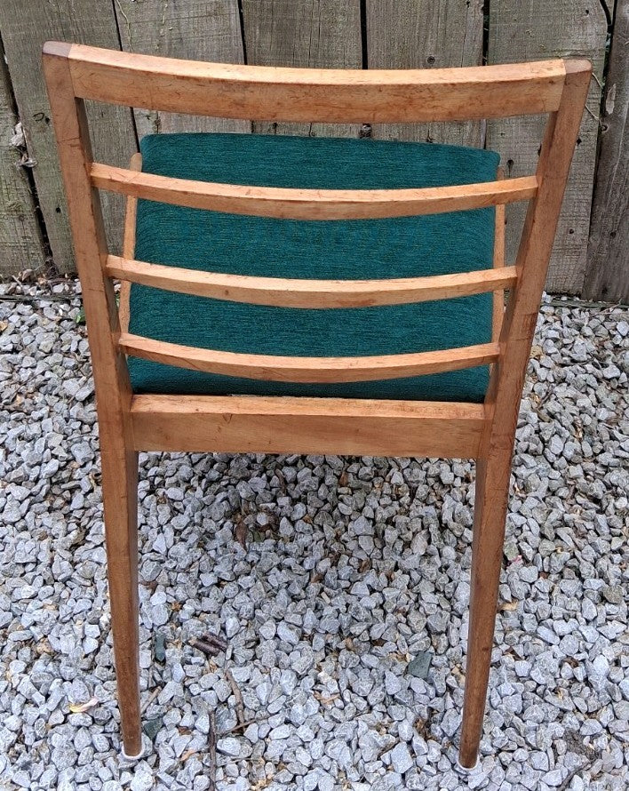 Mid Century 4 Repholstered Teak Dining Chairs McIntosh Model no 9073