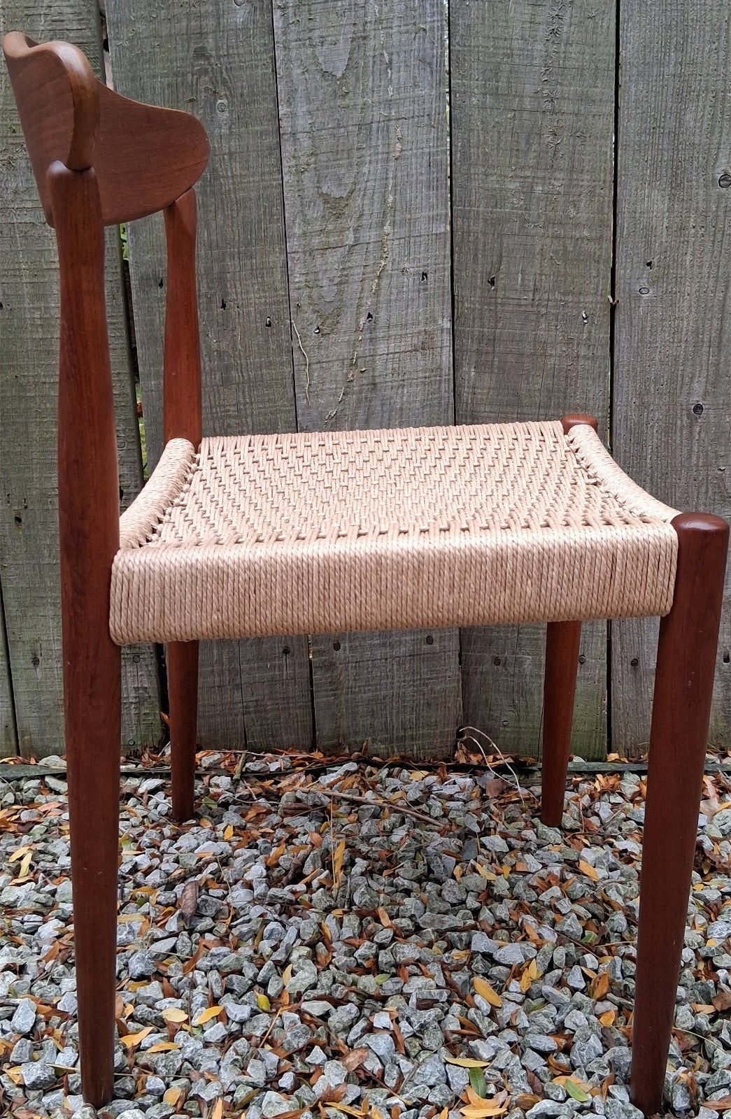 Mid Century Modern 4 Danish ReCorded chairs