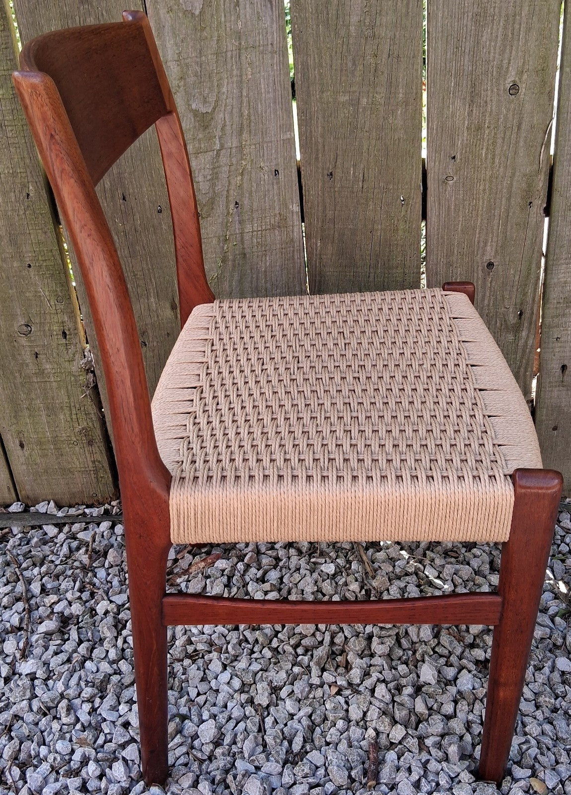 MCM 4 chairs by Arne Wahl Iversen for Glyngøre Stolefabrik