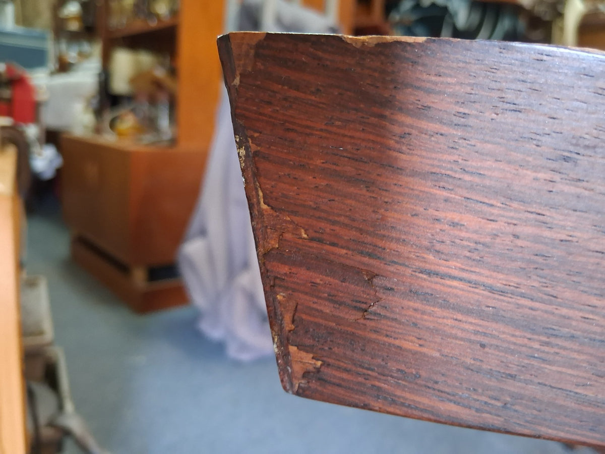 MCM Johannes Andersen octagonal rosewood dining table produced by Hans Bech