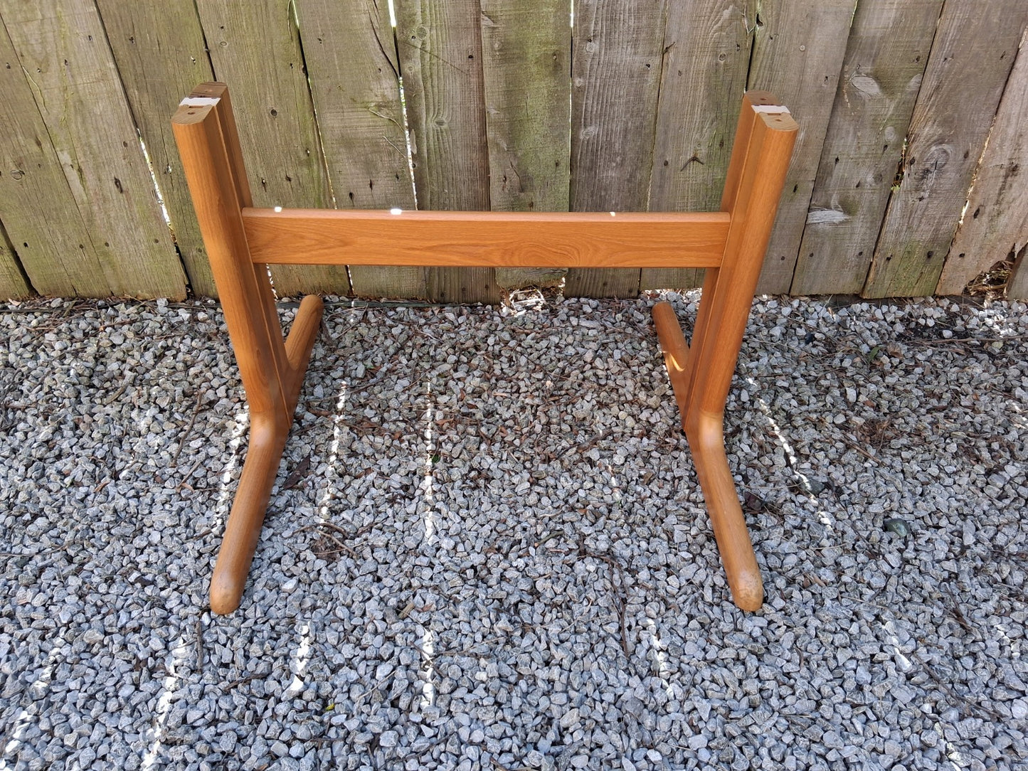 MCM Skovby Extending dining Table oval 2 leaves teak