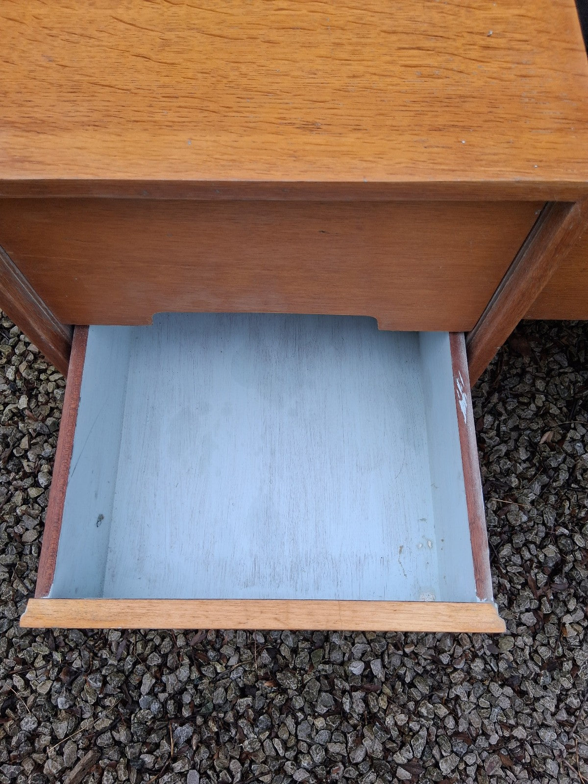 MCM Small Stag C Range light oak desk / dressing Table by John and Sylvia Reid