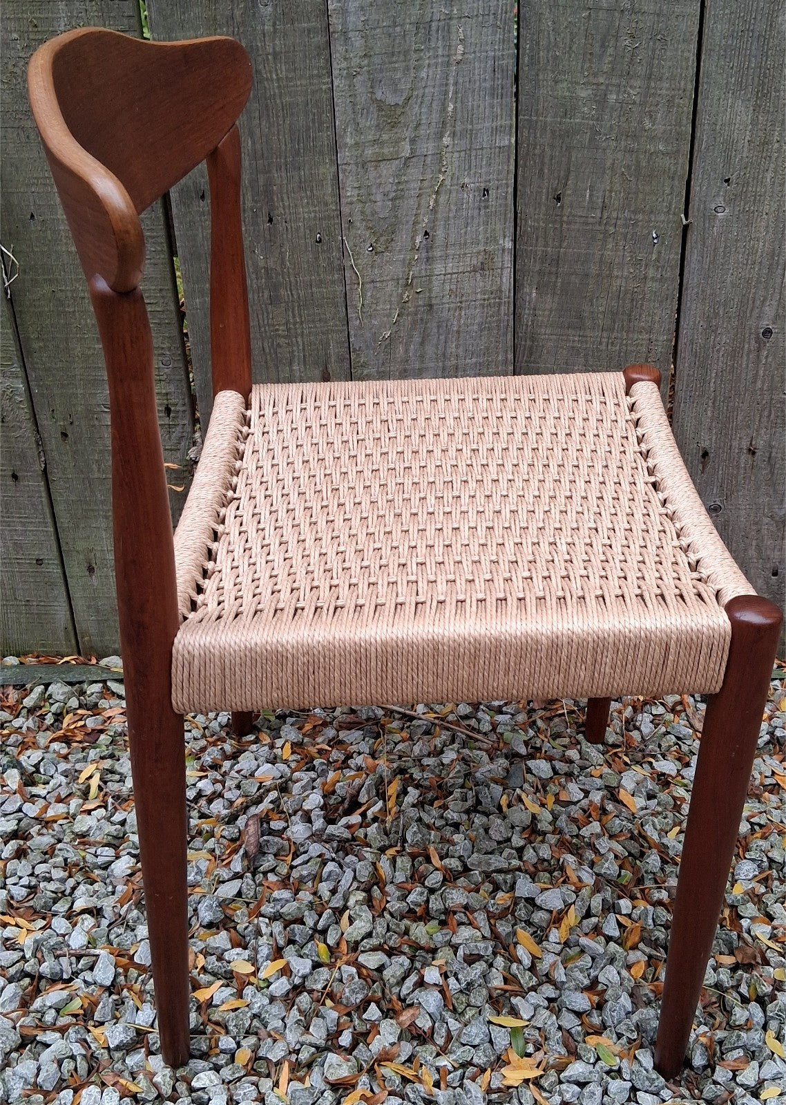 Mid Century Modern 4 Danish ReCorded chairs