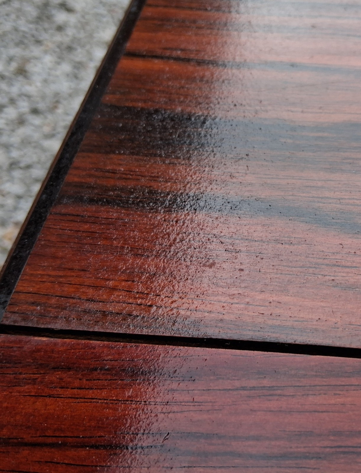 MCM Johannes Andersen octagonal rosewood dining table produced by Hans Bech