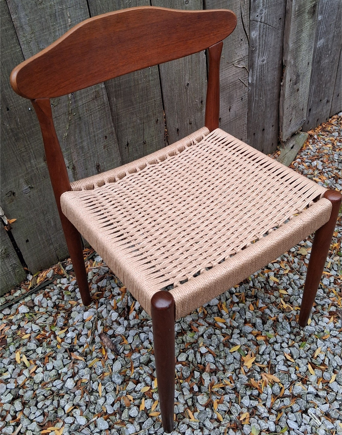 Mid Century Modern 4 Danish ReCorded chairs