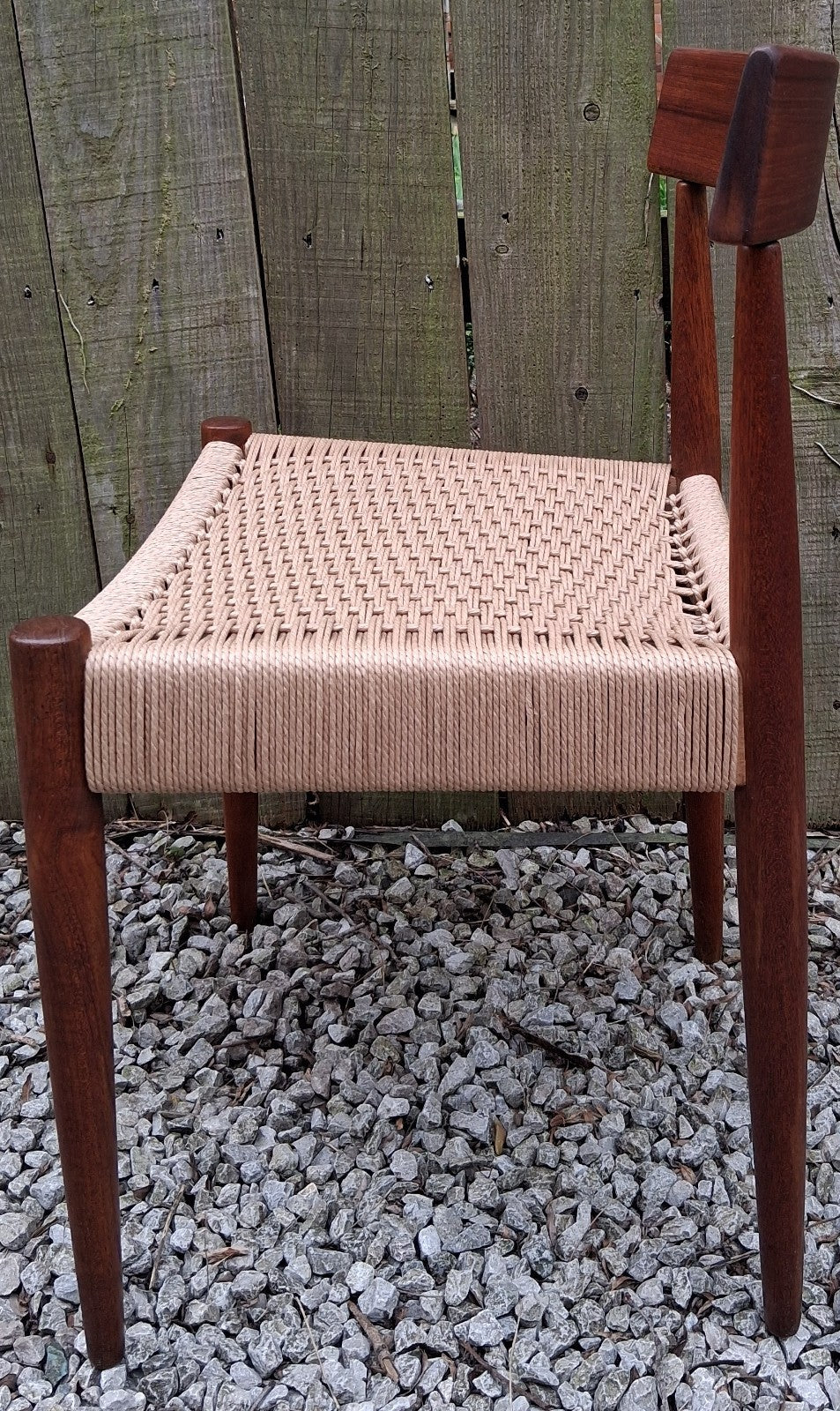 Mid Century Modern 4 MK200 Mogens Kold Corded chairs
