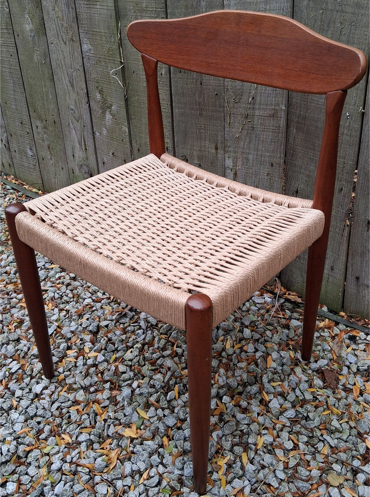 Mid Century Modern 4 Danish ReCorded chairs