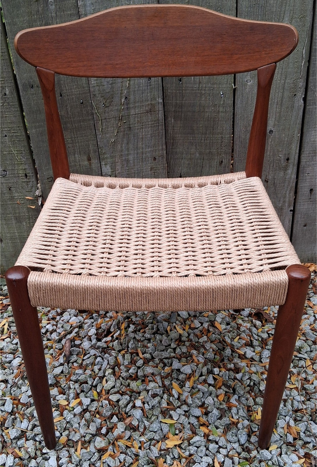 Mid Century Modern 4 Danish ReCorded chairs