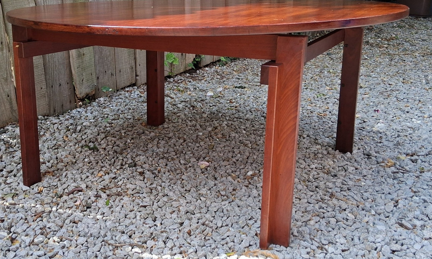 MCM large round Coffee/Supper Table  by Inger Klingenberg for France & Søn