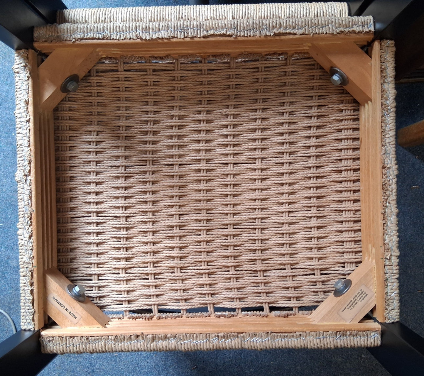 MCM 2 Mogens Kold 'faeroe' black ash chairs Habitat recorded