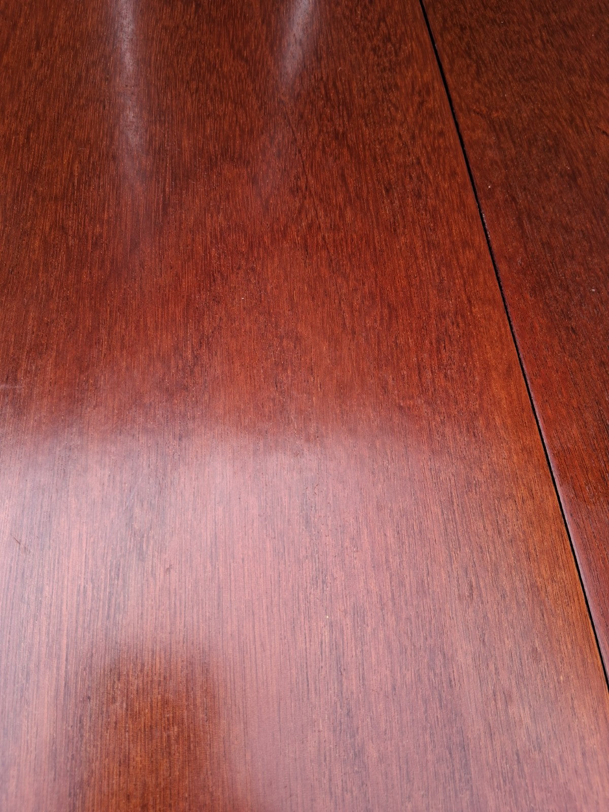 MCM Skovby Extending dining Table oval 2 leaves Mahog