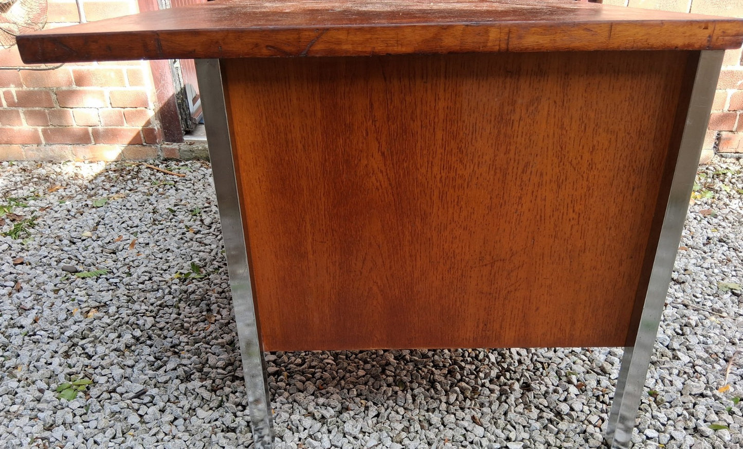 Mid century Modern Herbert Berry Desk for Lucas Furniture c.1960