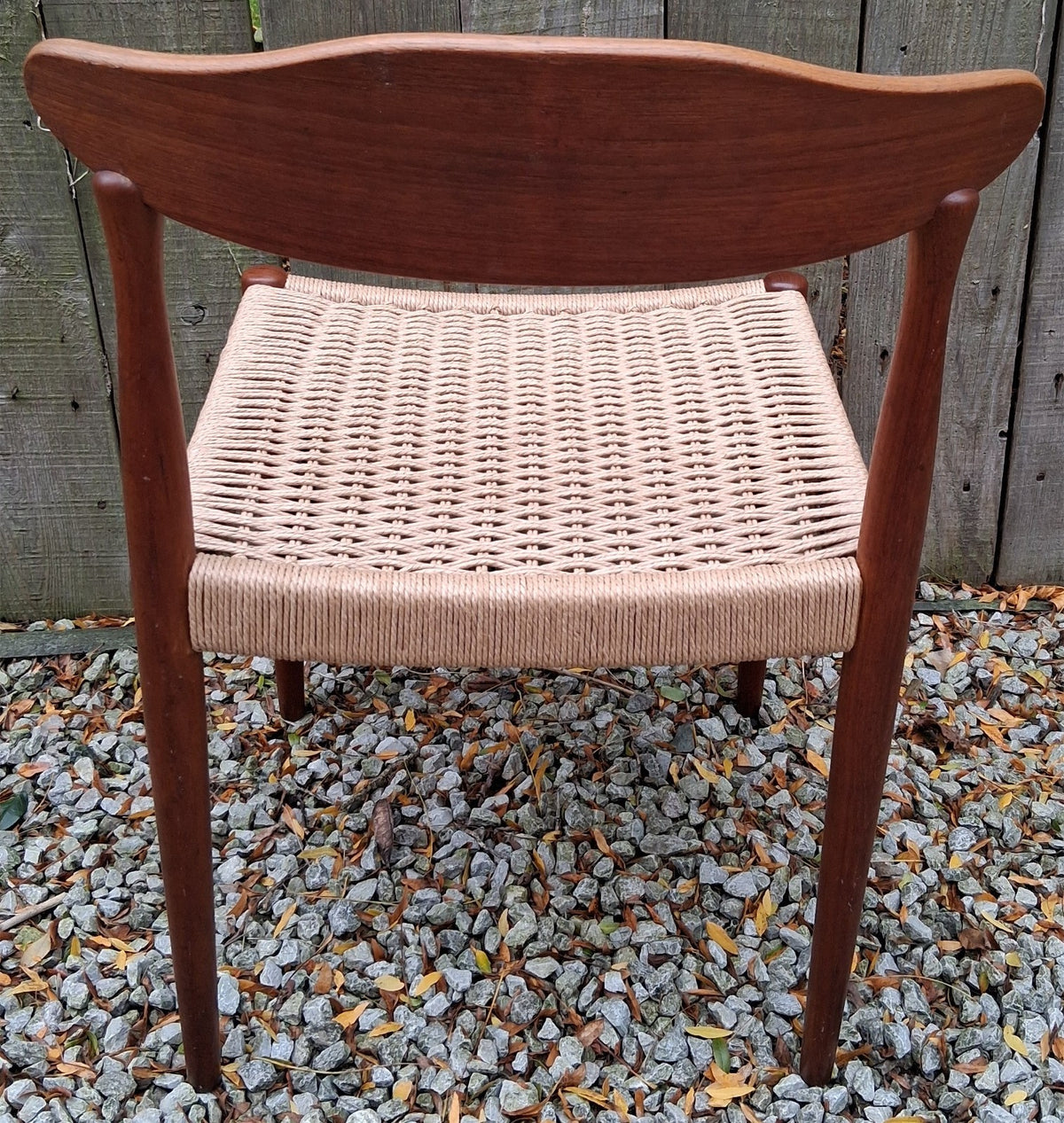 Mid Century Modern 4 Danish ReCorded chairs