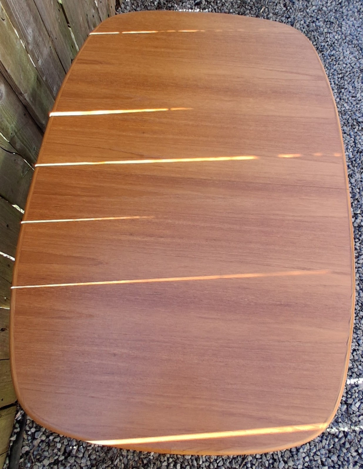 MCM Skovby Extending dining Table oval 2 leaves teak