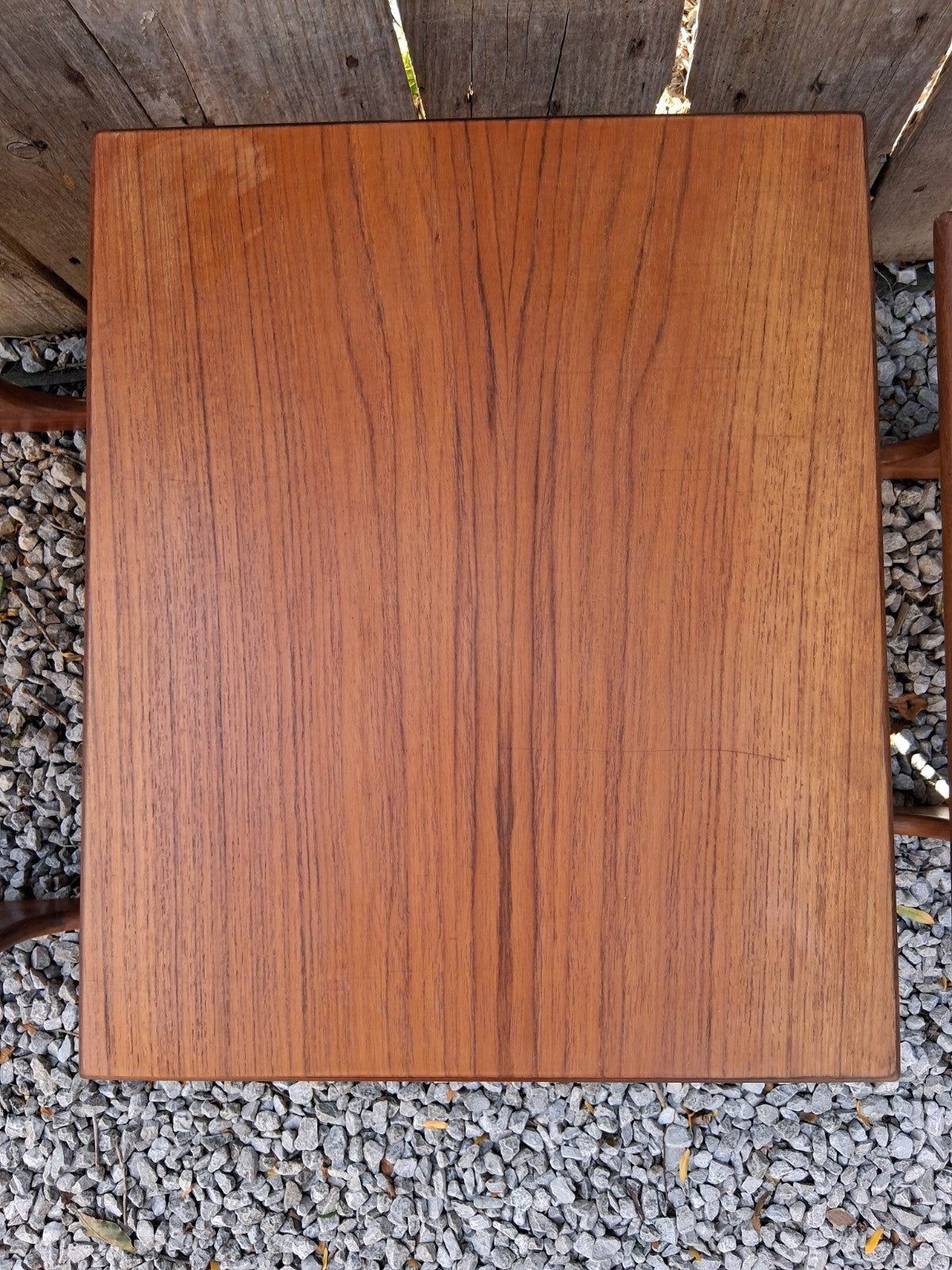 Mid Century Modern Gplan Nest of Tables Curved stretcher Fresco B