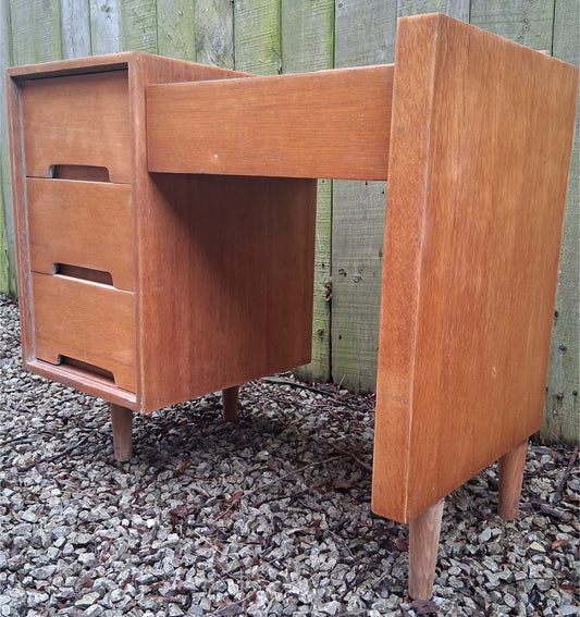 MCM Small Stag C Range light oak desk / dressing Table by John and Sylvia Reid