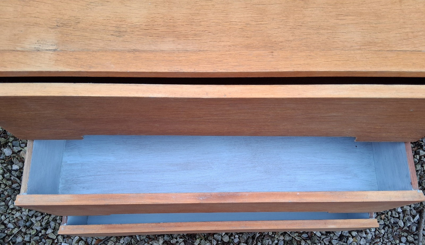 MCM Light Oak Stag C Range 3 Drawers John And Sylvia Reid