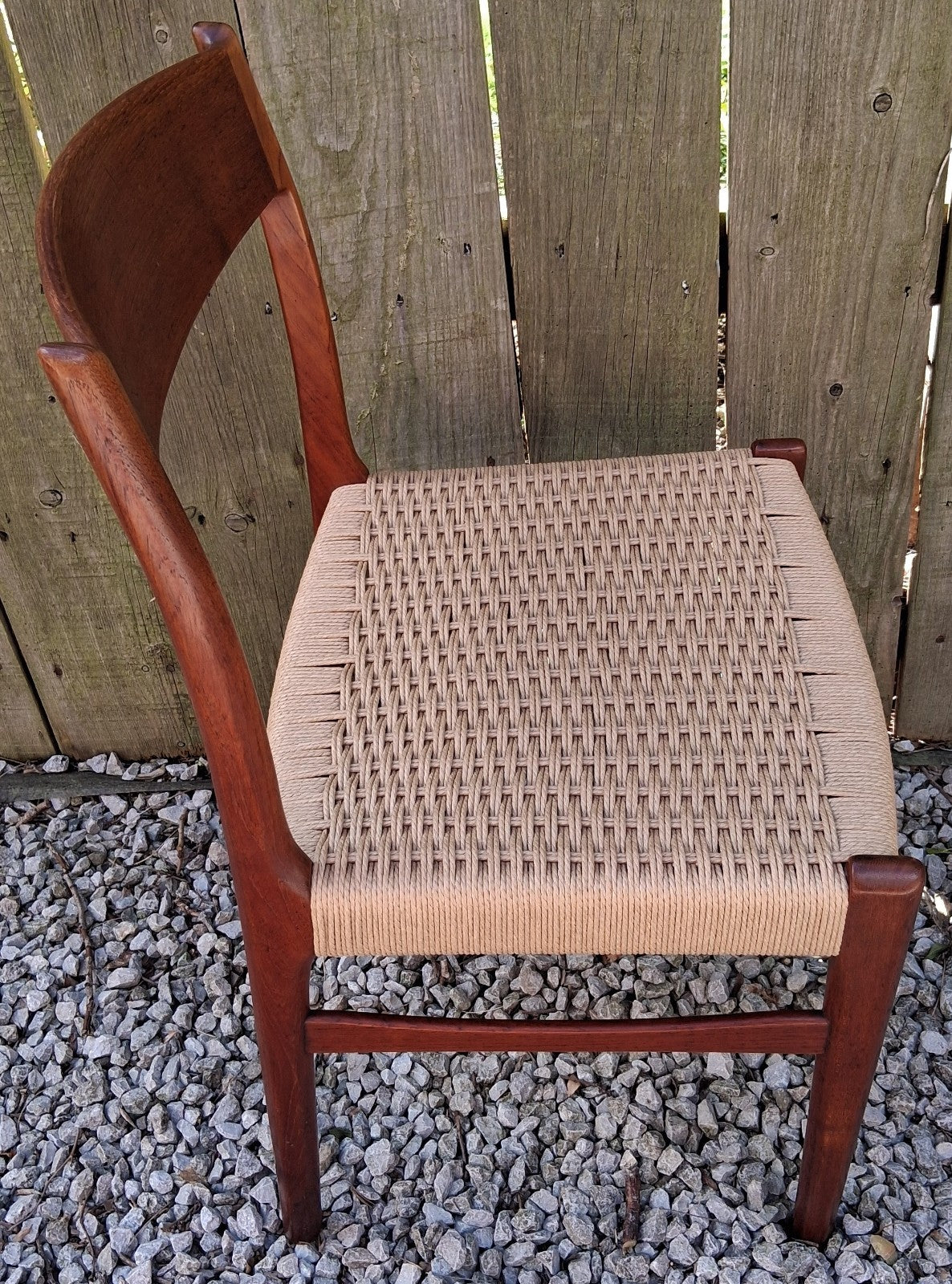 MCM 4 chairs by Arne Wahl Iversen for Glyngøre Stolefabrik