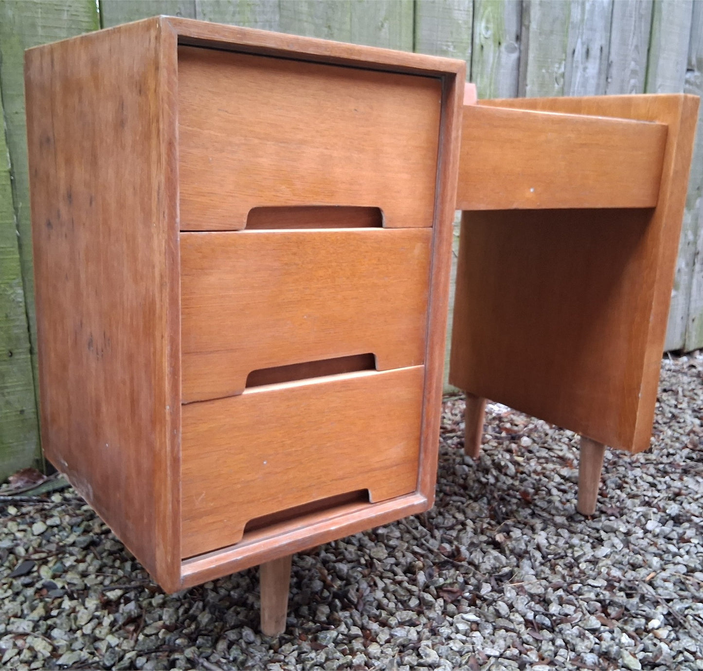 MCM Small Stag C Range light oak desk / dressing Table by John and Sylvia Reid