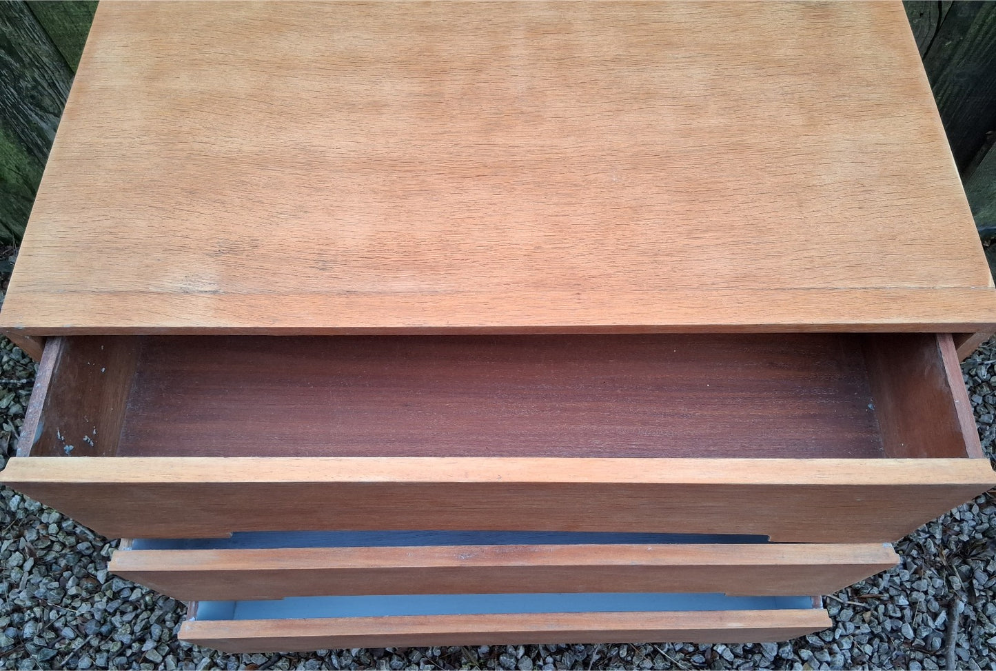 MCM Light Oak Stag C Range 3 Drawers John And Sylvia Reid