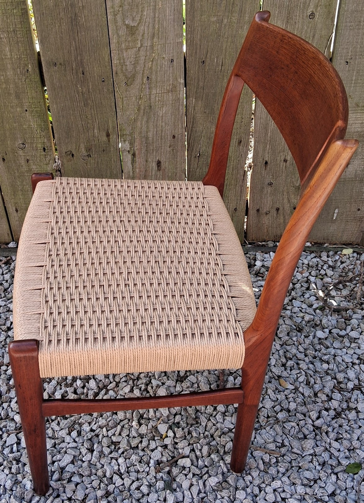 MCM 4 chairs by Arne Wahl Iversen for Glyngøre Stolefabrik