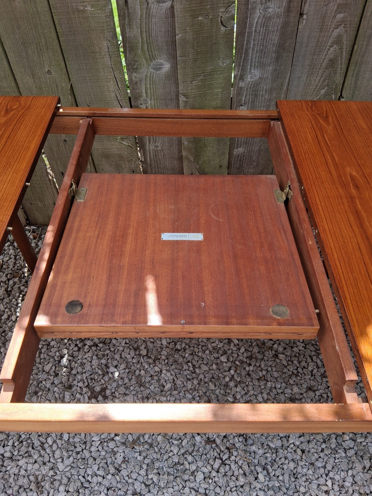 Mid Century Modern Extending Dining Table A.H. McIntosh