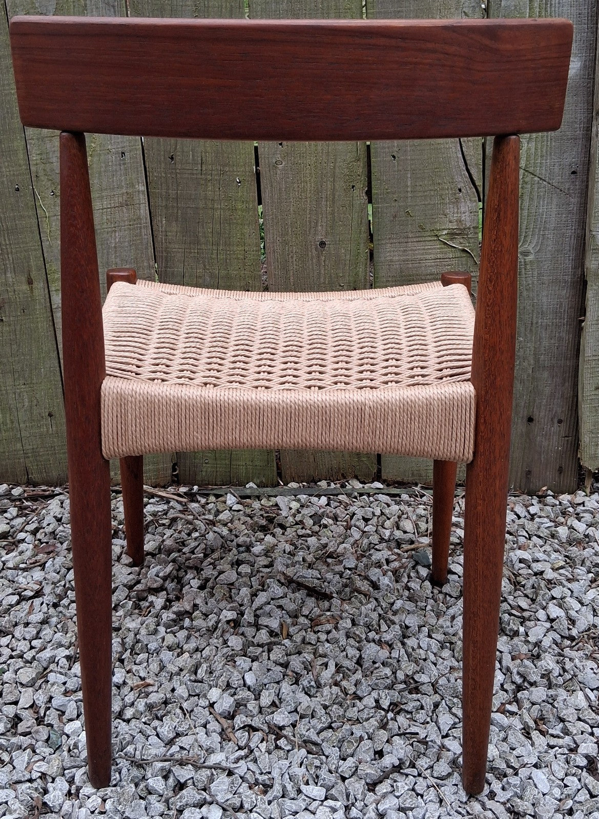 Mid Century Modern 4 MK200 Mogens Kold Corded chairs