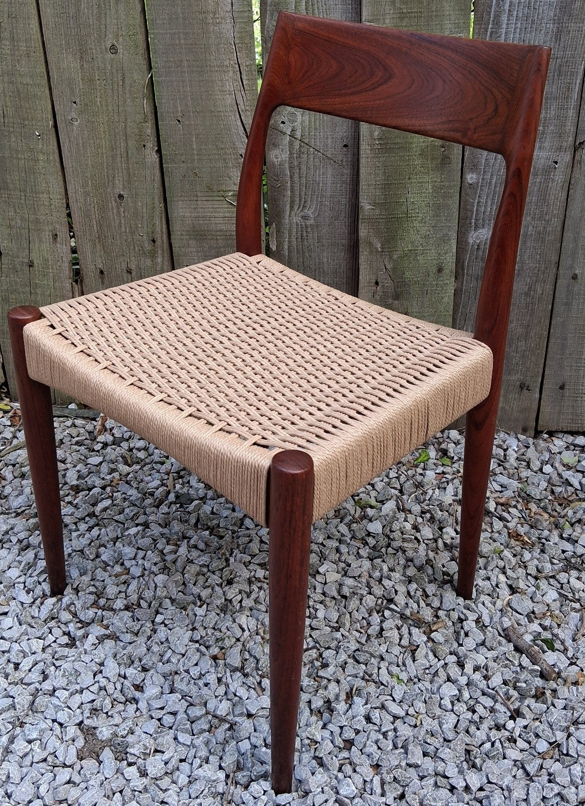 MCM recorded MK175 Mogens Kold Dining Chair 1955 Design