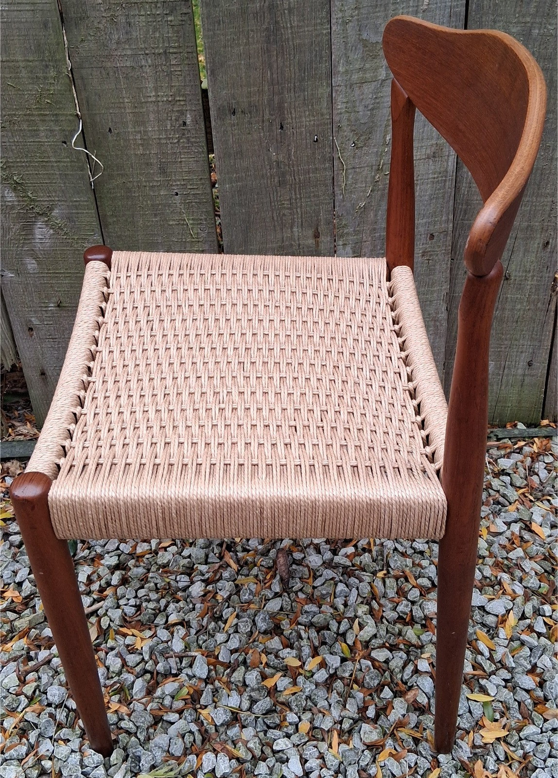 Mid Century Modern 4 Danish ReCorded chairs