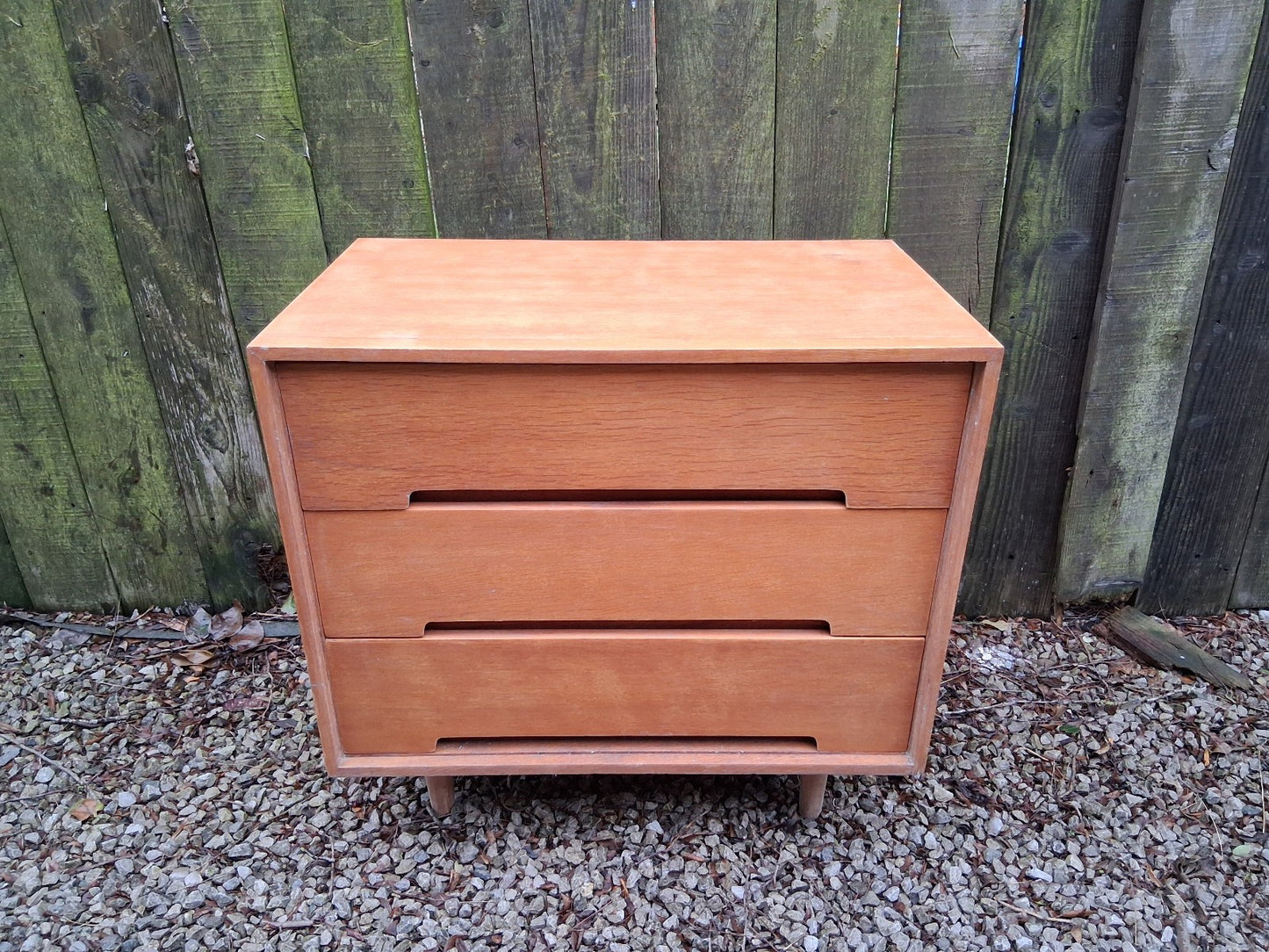 MCM Light Oak Stag C Range 3 Drawers John And Sylvia Reid
