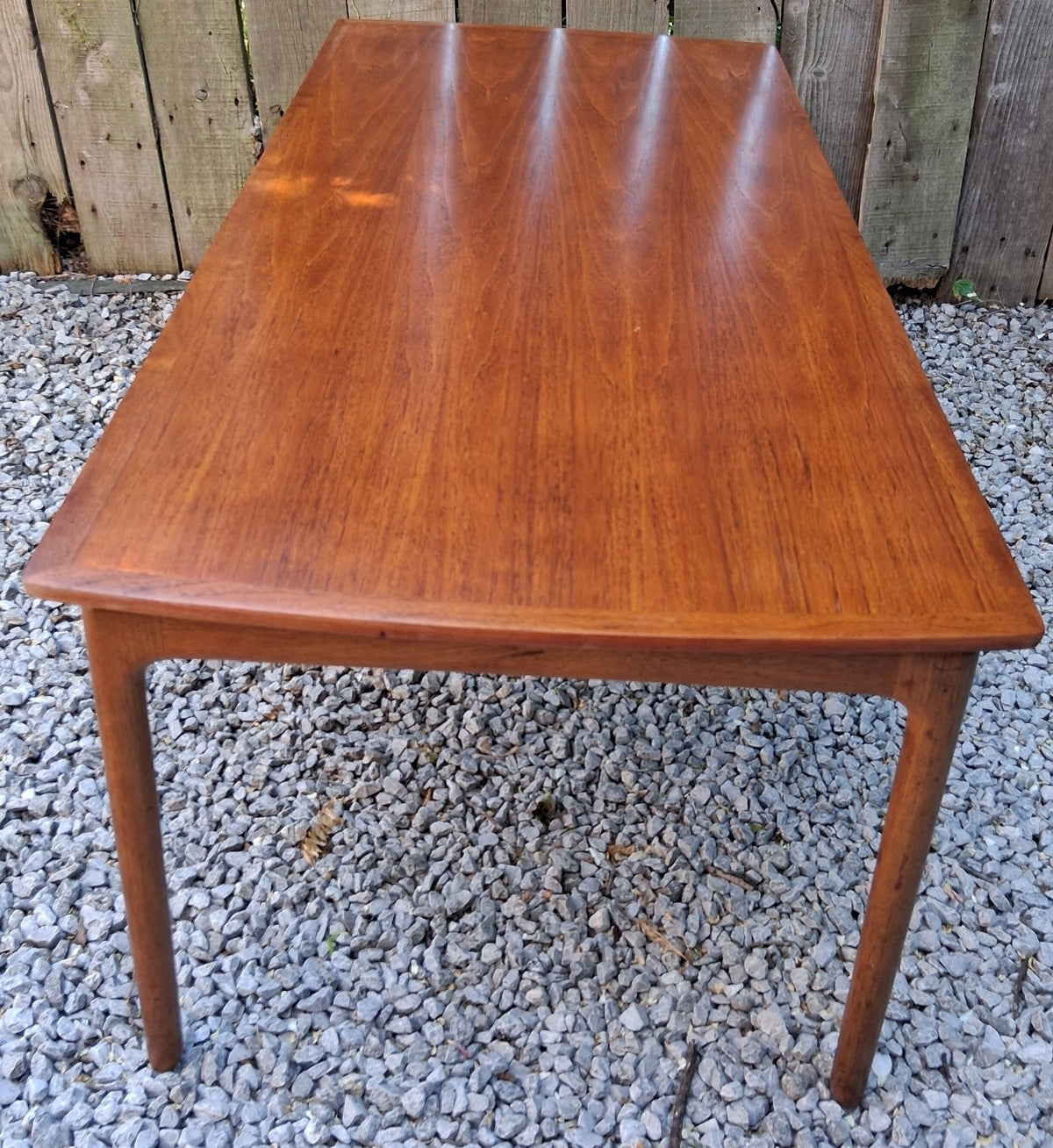 MCM Danish Teak Coffee Table by Ole Wanscher for Poul Jeppesens Møbelfabrik