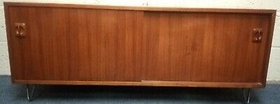Mid Century Teak Modular Wall Unit Storage System with Desk or Drinks Cabinet