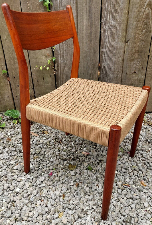 Mcm 2 Cees Brackman For Pastoe Dining Chairs new danish papercord