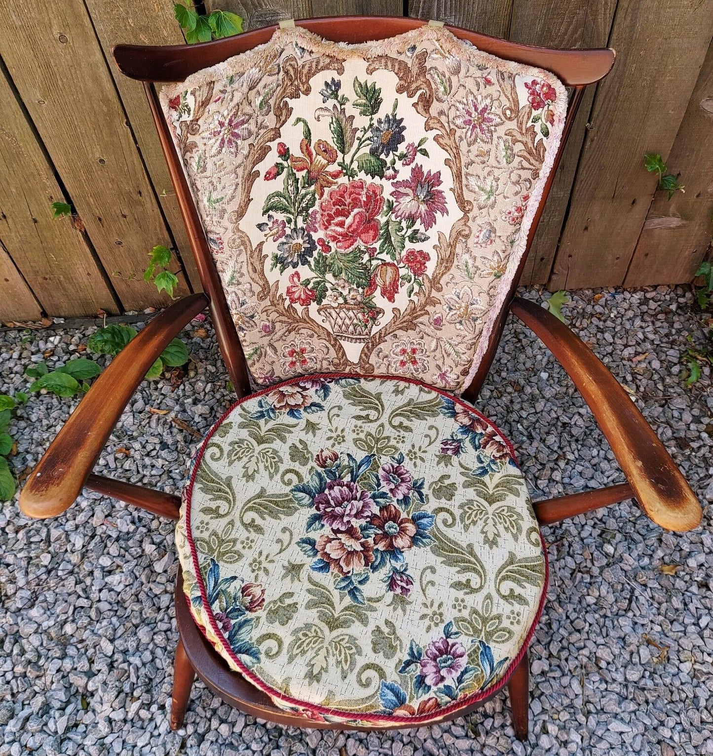 Mid Century Modern Ercol Easy Chair Model 359 Blue Label