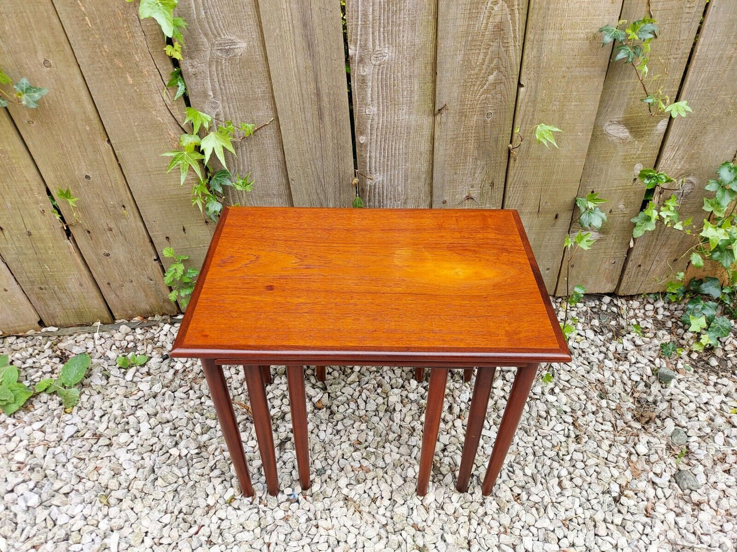 Mid Century Modern Danish Nest of Tables