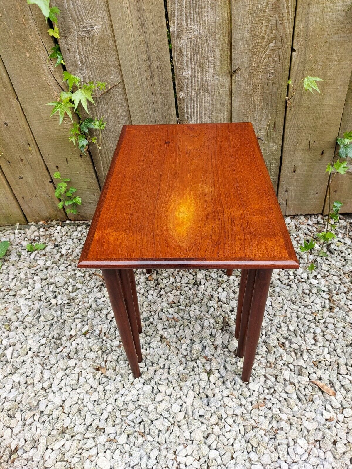 Mid Century Modern Danish Nest of Tables