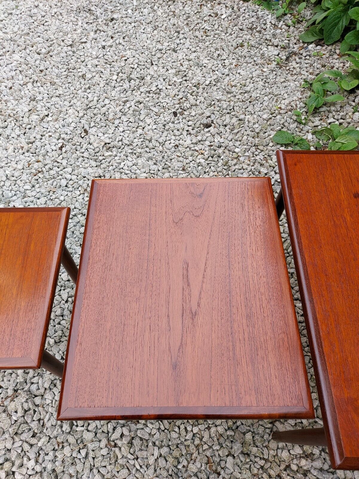 Mid Century Modern Danish Nest of Tables