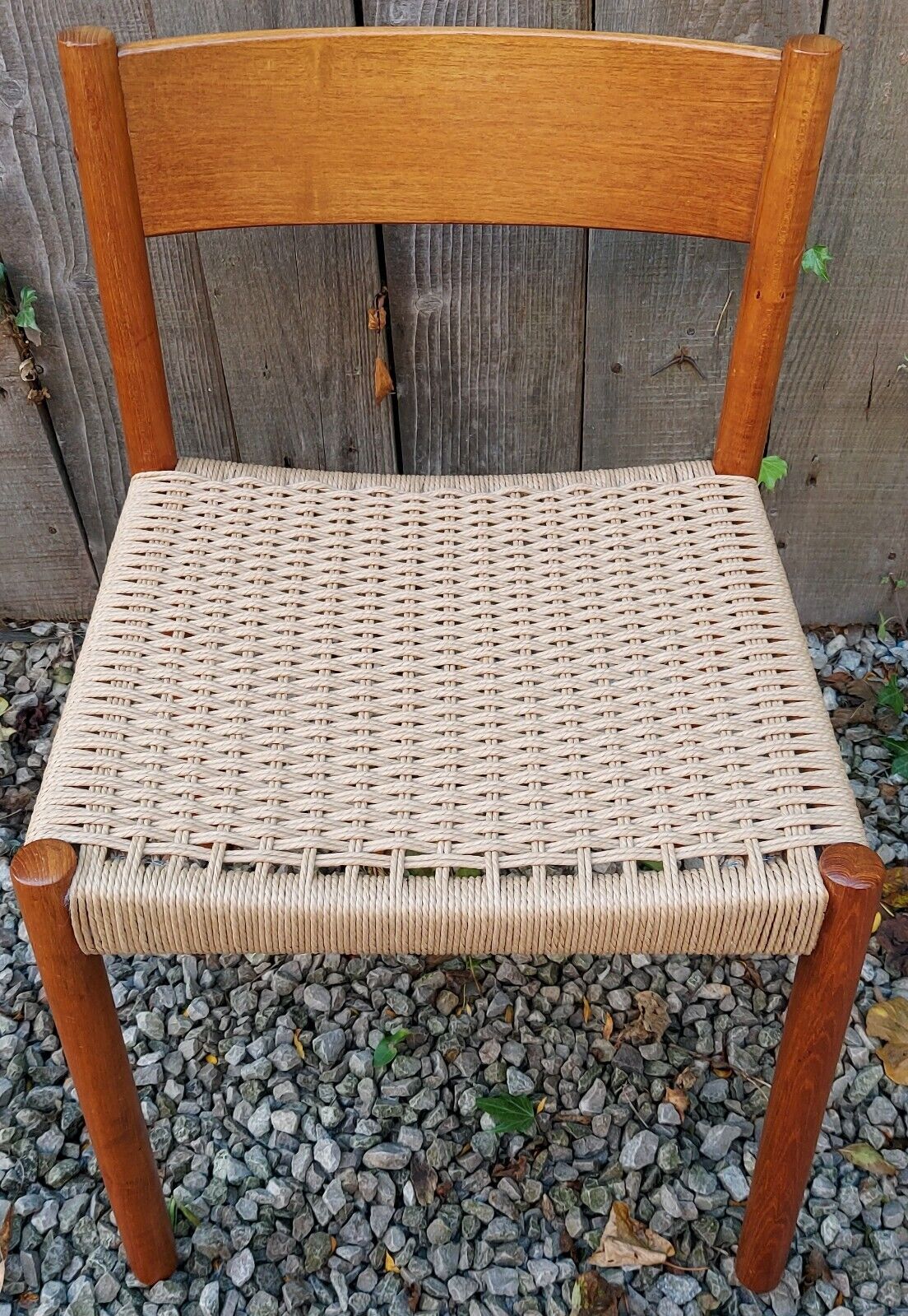 Mid Centuy Modern 2 Recorded Danish Dining Chairs