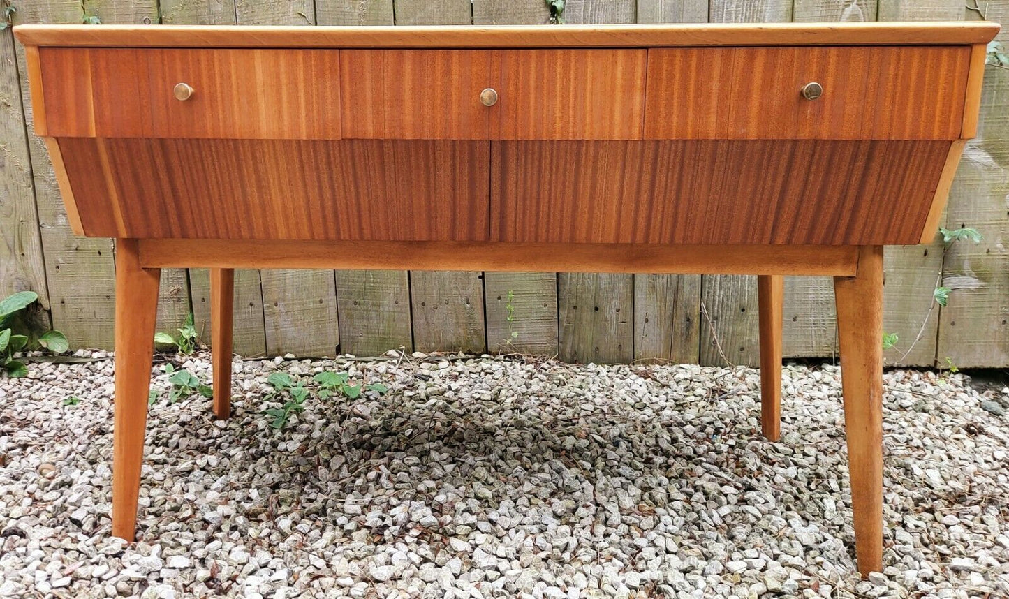 Mcm Sideboard Console Drawers Alfred Cox AC Furniture